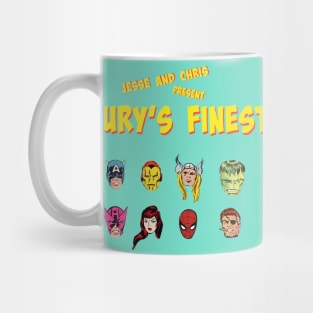 Fury's Finest Logo "Jesse and Chris present" Mug